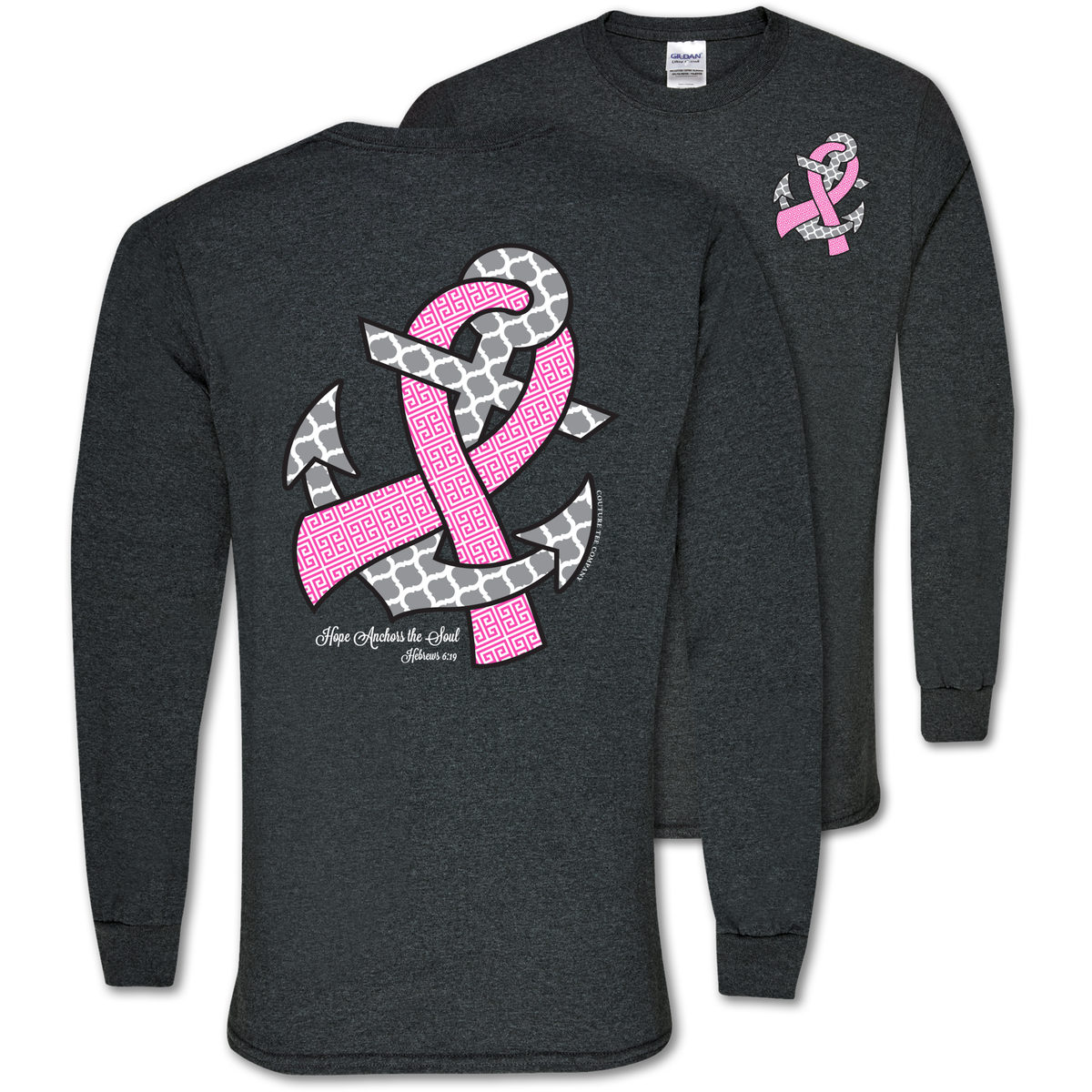 Southern Couture Hope Anchor Long Sleeve