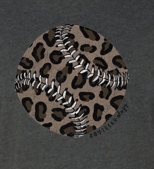 Southernology Leopard Baseball