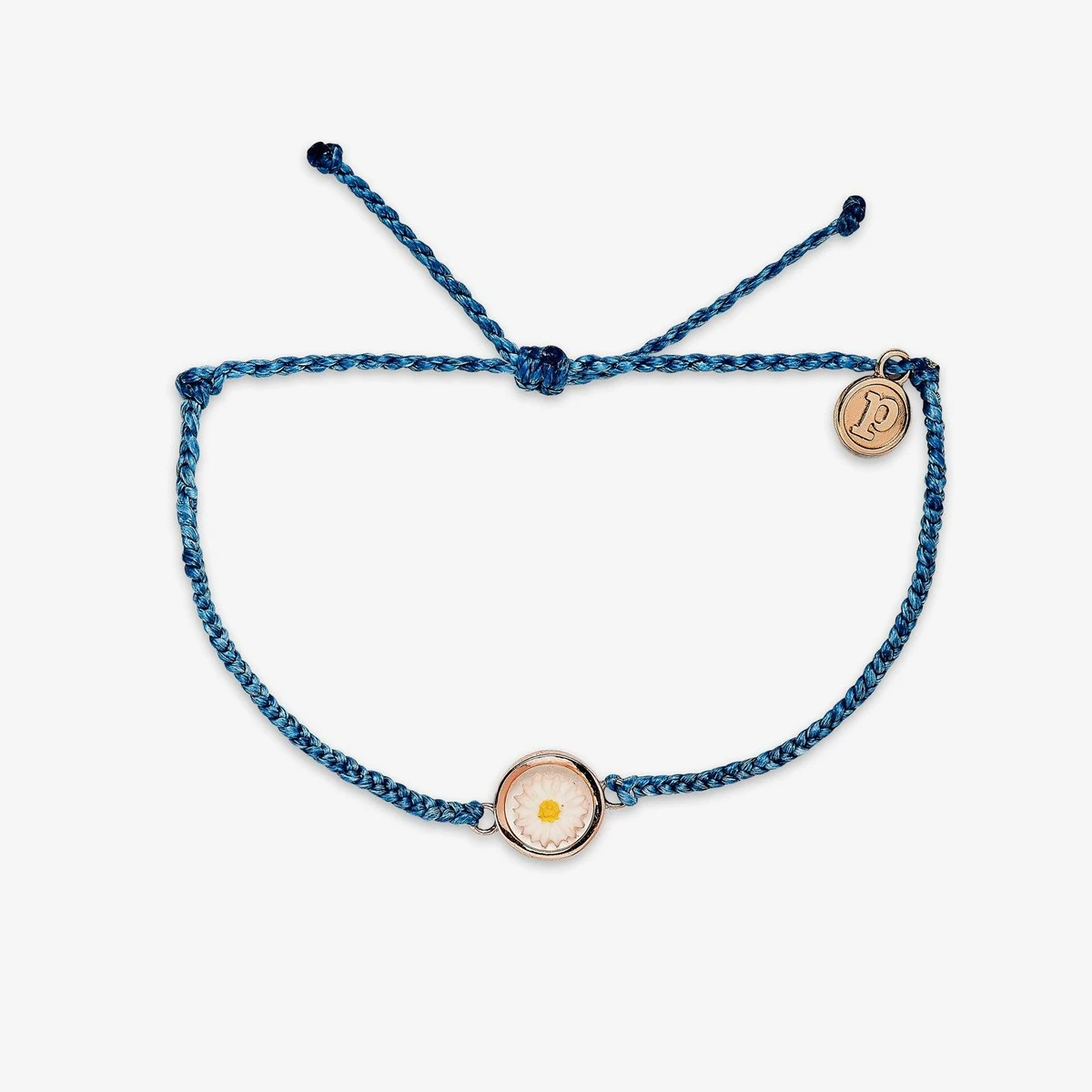 Pura Vida Meadow Rose Gold Bracelet DENI (Denim)