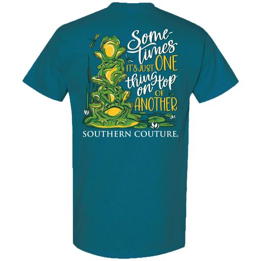 Southern Couture One On Top Of Another Galapagos Blue SS