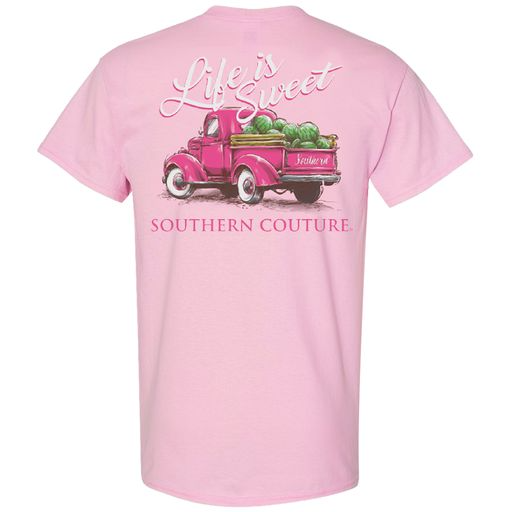 Southern Couture Life Is Sweet Truck Light Pink SS