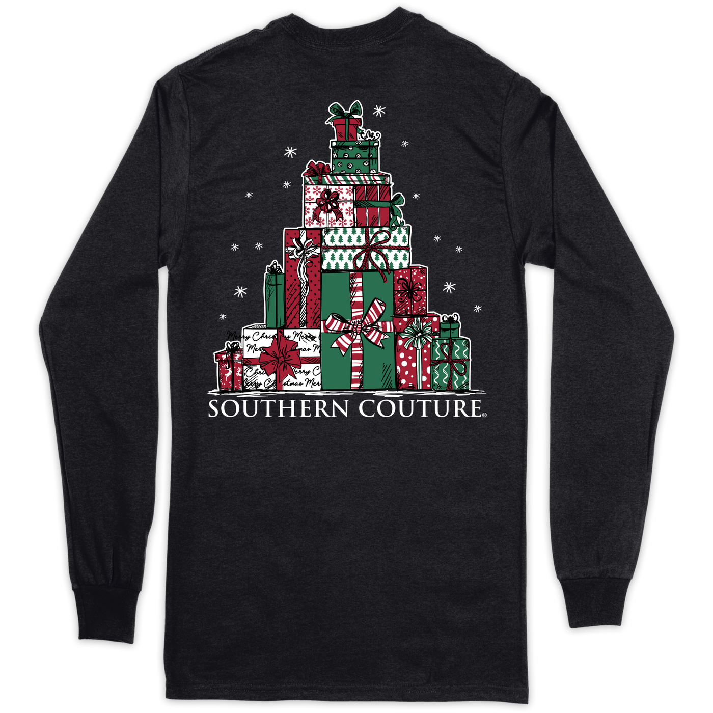 Southern Couture Present Tree Black LS