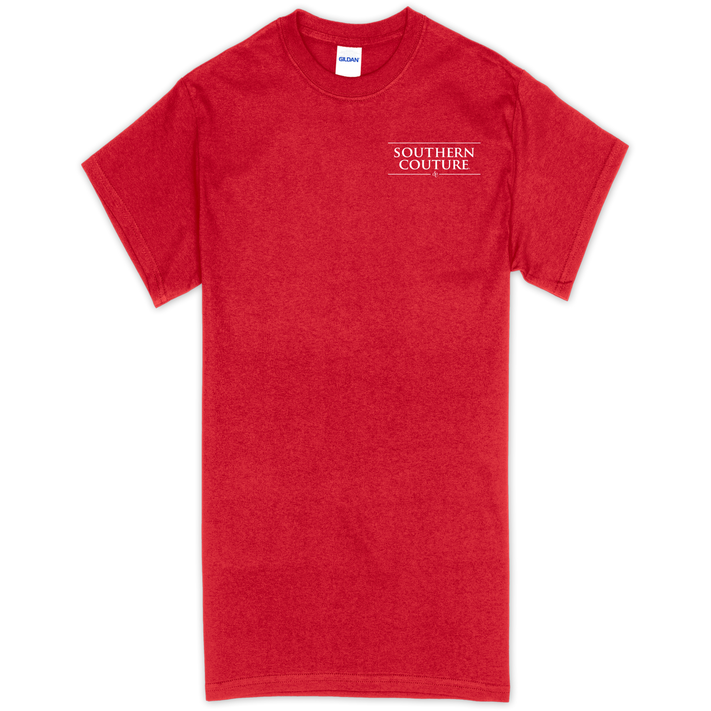 Southern Couture Let It Snow Red SS