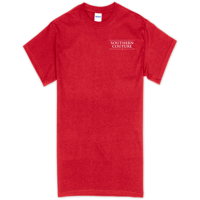 Southern Couture Let It Snow Red SS