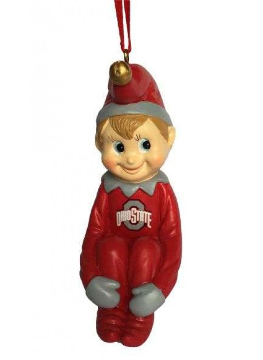 Ohio State Elf Ornament
