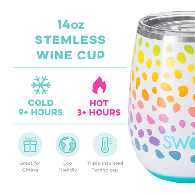 Swig Life Wild Child Stemless Wine Cup (14 oz)