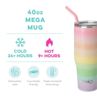 Swig Life Over The Rainbow Mega Mug (40 oz)